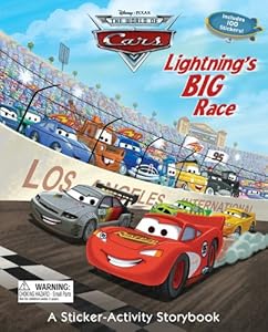 Lightning's Big Race: A Sticker-Activity Storybook