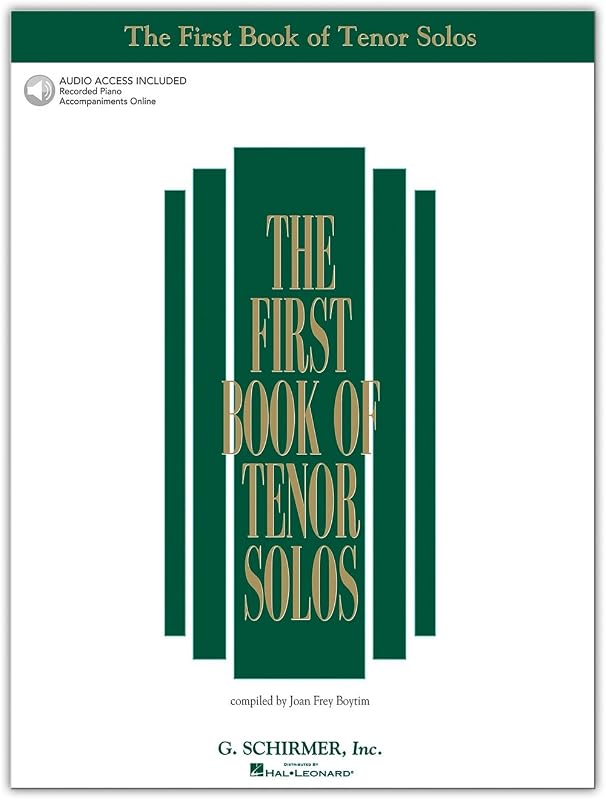 The First Book Of Tenor Solos: Book/Audio Online (First Book of Solos) by Joan Frey Boytim