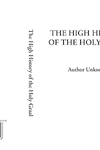 The High History of the Holy Graal