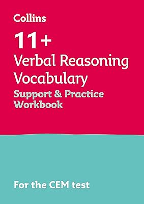 Collins 11+ – 11+ Verbal Reasoning Vocabulary Support and Practice Workbook: For the CEM 2021 tests
