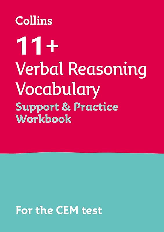 Collins 11+ – 11+ Verbal Reasoning Vocabulary Support and Practice Workbook: For the CEM 2021 tests by Collins 11+