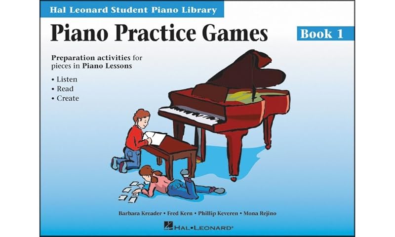 Piano Practice Games Book 1 - Hal Leonard Student Piano Library Book/Online Audio by Phillip Keveren