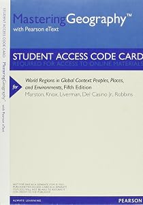 Mastering Geography with Pearson eText -- Valuepack Access Card -- for World Regions in Global Context: Peoples, Places, and Environments