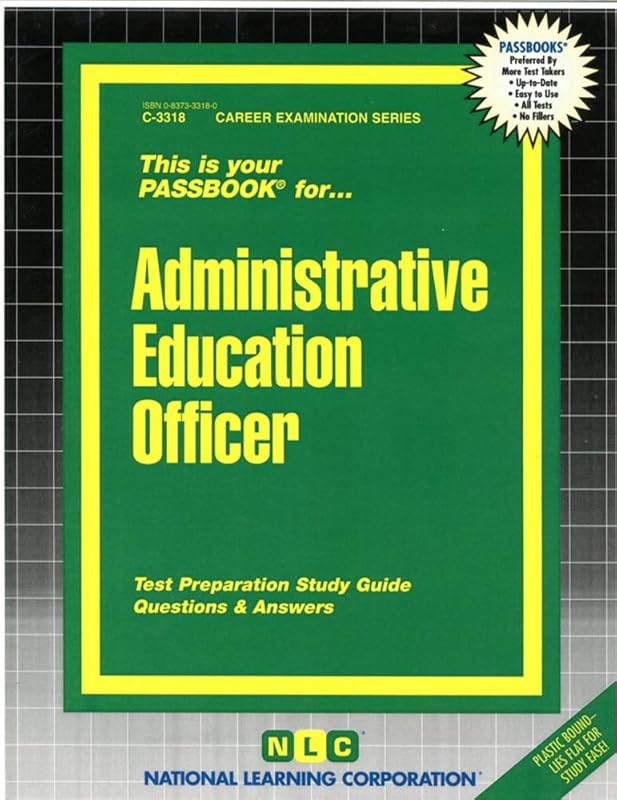 Administrative Education Officer(Passbooks) (Career Examination Series) by National Learning Corporation