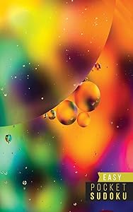 Pocket Sudoku Easy: 158 Easy Sudoku Puzzles | Pocket Sudoku Puzzle Books | Large Print Sudoku Puzzle Books For Adults | Sudoku For Seniors | Travel Size | Trippy Psychedelics