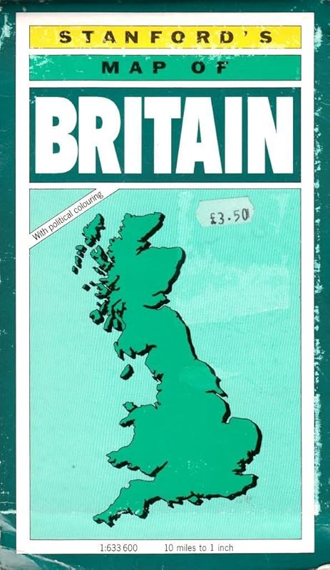 Stanford's General Map of Great Britain by unknown author
