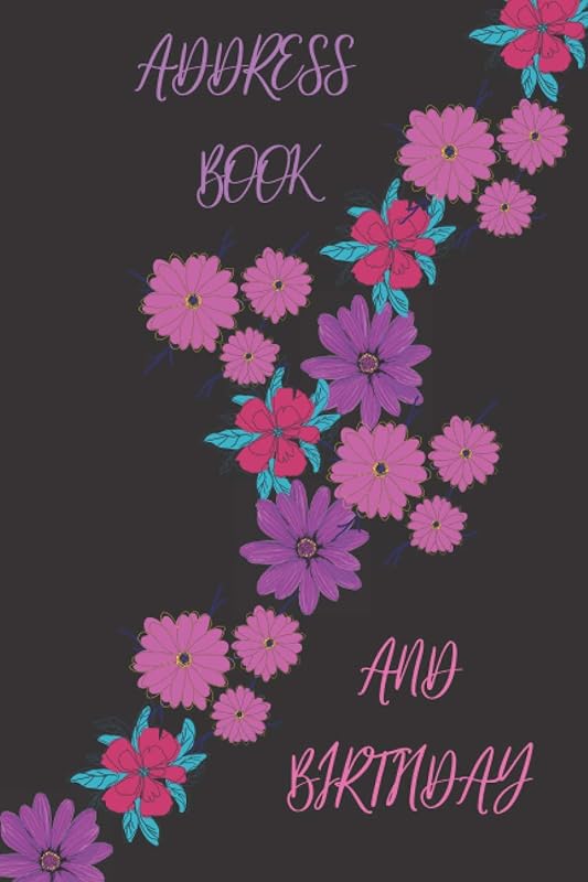 Address books with alphabet index: With this Address Book And Birthday Organizer, Keep Your Important Contacts Informations Organized And Easily ... (Name, Address, Birthday, Phone Numbers,...) by MedBen LCB Publishing
