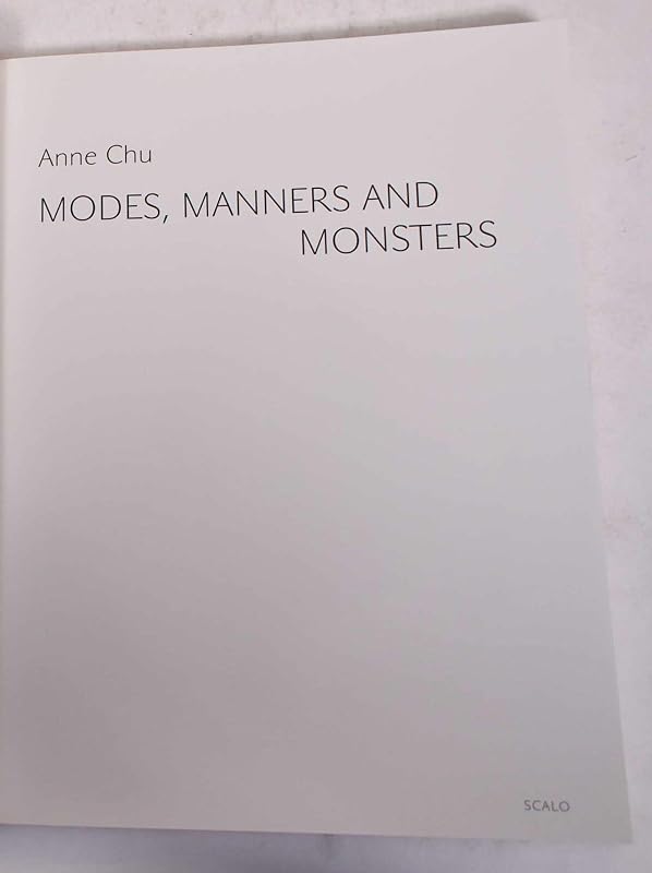 Modes, Manners and Monsters by Anne Chu