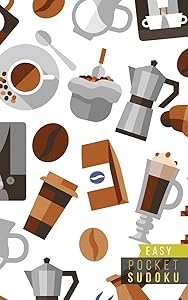 Pocket Sudoku Easy: 158 Easy Sudoku Puzzles | Pocket Sudoku Puzzle Books | Large Print Sudoku Puzzle Books For Adults | Sudoku For Seniors | Travel Size | Coffee Beans Java