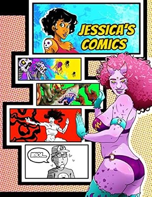 Jessica's Comics: Personalized Create a Comic! Blank Comic Book with 50 Different Page Layouts to Draw Your Own Comic Book! Unleash Your Imagination!