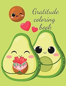 Gratitude coloring book by Cristie Jameslake