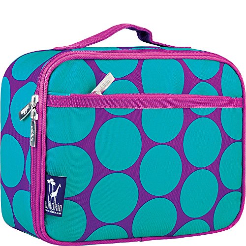 Wildkin Big Dots Aqua Lunch Box (Big Dots Aqua)