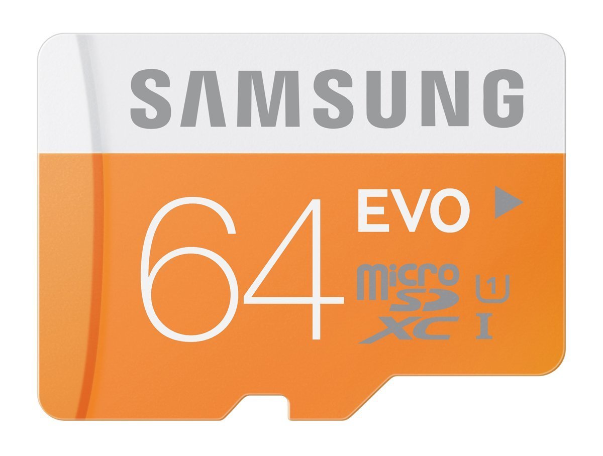 

Samsung 64gb EVO Micro SD Card Class 10 MicroSDXC UHS-1 48MB/S