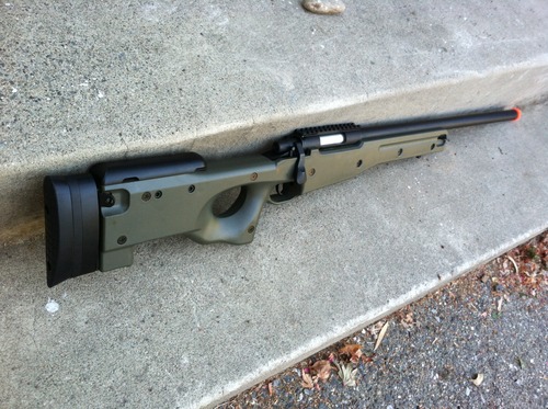 マルイL96AWS SNIPER  RIFLE Tokyo Marui L96 AWS Bolt Action Sniper Rifle: Realistic