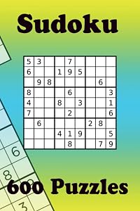 Sudoku Puzzle Book: 600 Sudoku Puzzles