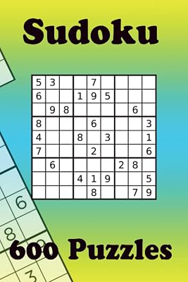 Sudoku Puzzle Book: 600 Sudoku Puzzles