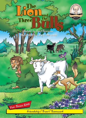 The Lion and the Three Bulls by Carl Sommer