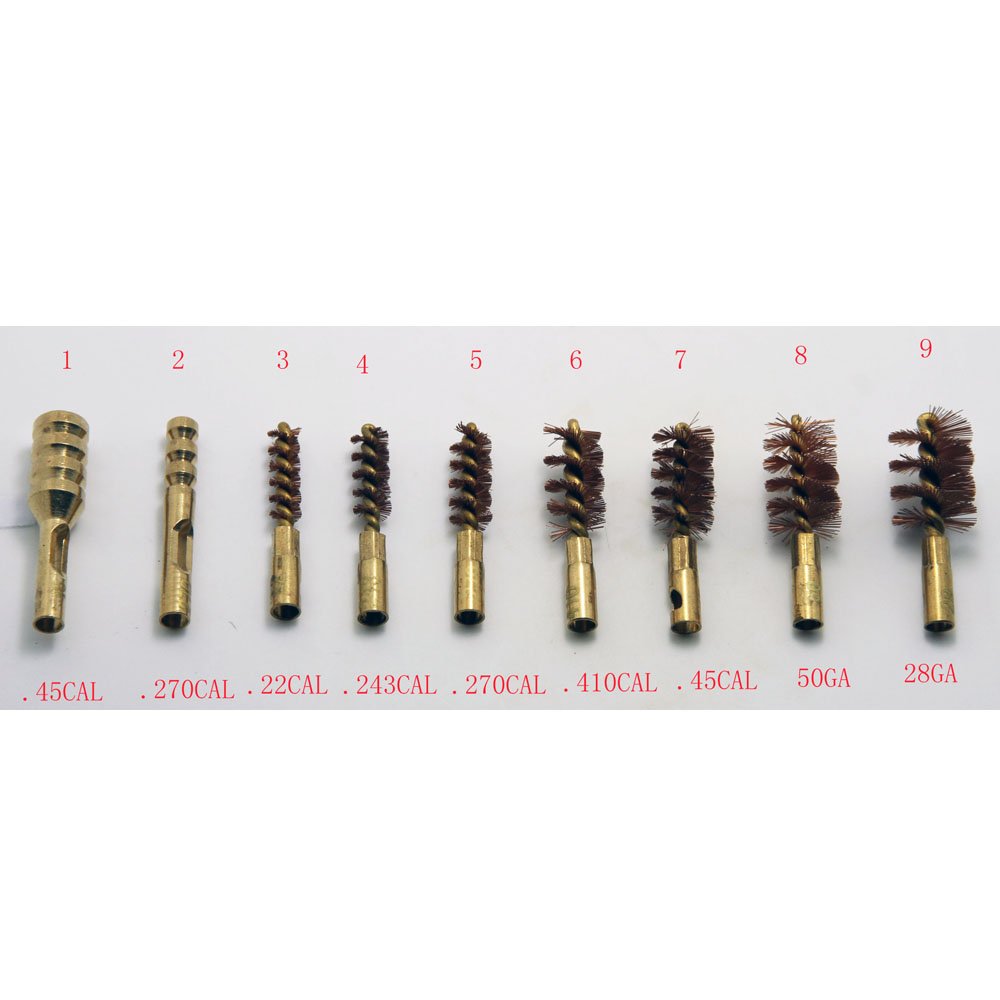 

Generic 5pcs Gun Cleaning kit .22,.243,.270,.45,.270cal.,50ga ,28ga cleaning kit, free shipping