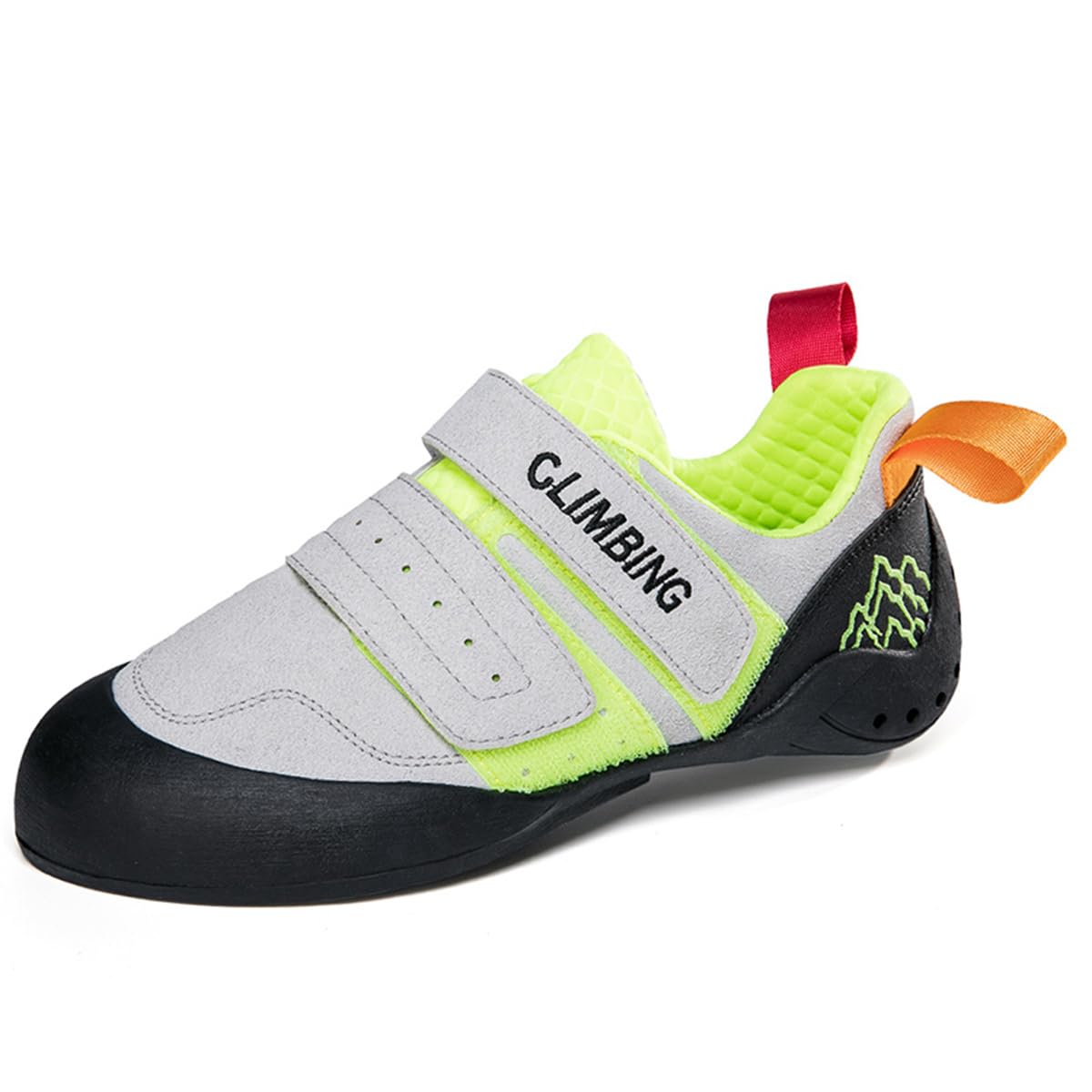 Women Rock Climbing Shoes, Fashion Bouldering Sneakers For Beginners Breathable Non-Slip Ladies Indoor Wall Climbing Sport Footwear_vogvips.com