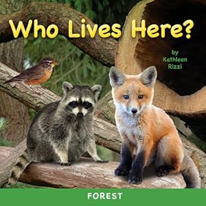 Who Lives Here? Forest (Photoflaps Board Book) (Photoflap Board Books)