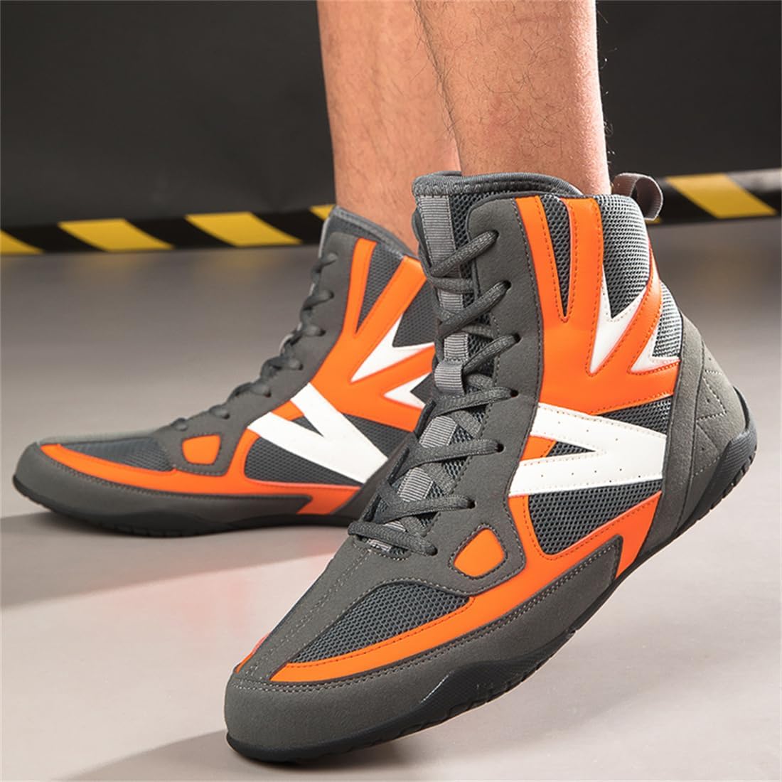 Women Men Wrestling Sneakers, Teenagers Unisex Boxing Shoes Lightweight Breathable Bodybuilding Athletic Fitness Shoes Big Size_vogvips.com