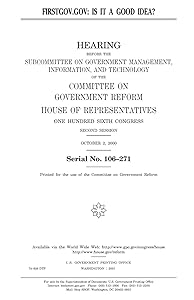 FirstGov.gov : is it a good idea?