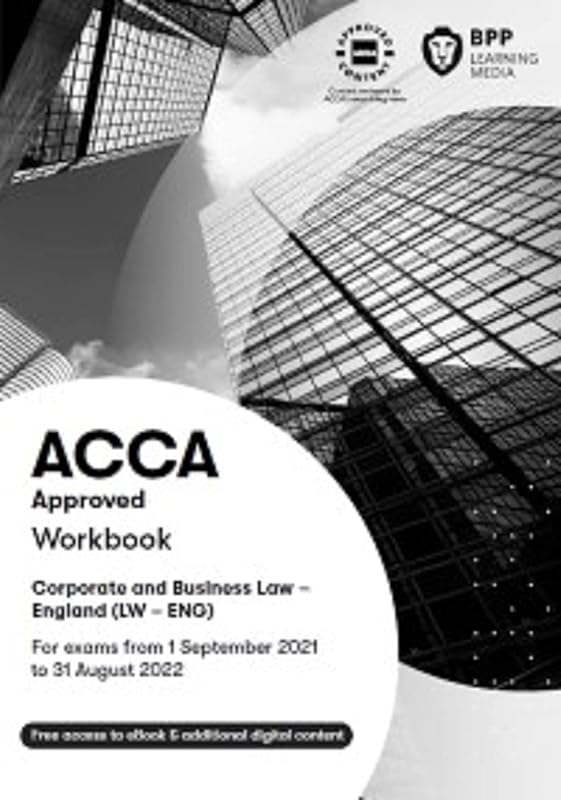 ACCA Corporate and Business Law (English): Workbook by BPP Learning Media
