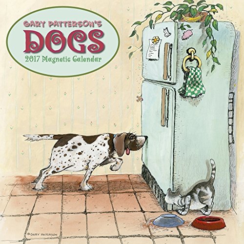 Gary Patterson Dogs Magnetic Wall Calendar