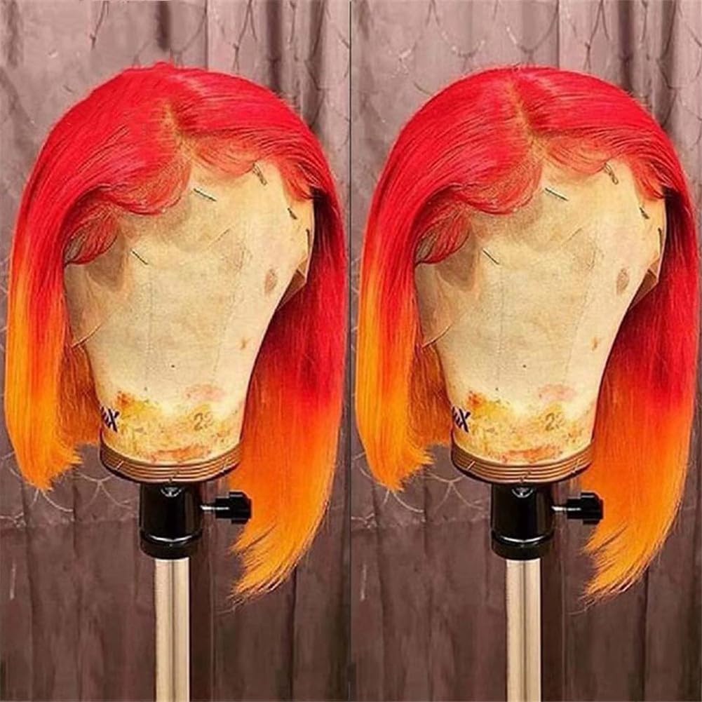 Parrucca Bob Rosa Ombre Parrucche Frontali in Pizzo per Capelli Umani 13X4 Parrucche Bob Lisce Hd Parrucca Blu Viola per Capelli Umani Grigio9 A Rosa 16 Pollici#360 Parrucca Frontale 180_voghion.com