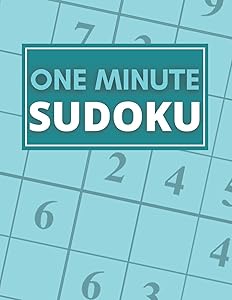 One Minute Sudoku: 200 Puzzles For Seniors, Medium Large Print by FUNAFTER BOOKS