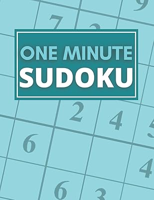 One Minute Sudoku: 200 Puzzles For Seniors, Medium Large Print
