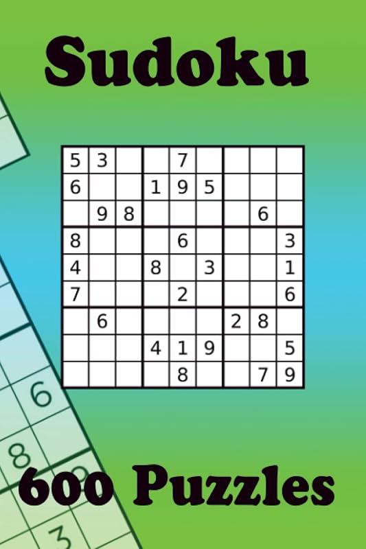 Sudoku Puzzle Book: 600 Sudoku Puzzles by Puzzle Publishing