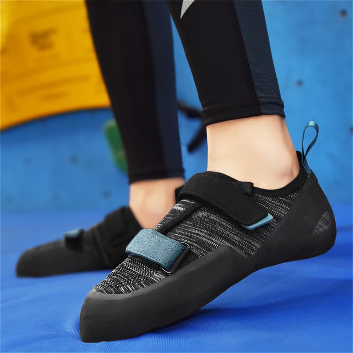 Men Women Rock Climbing Sneakers Beginners Kids Indoor Wall Climbing Shoes Non Slip Bouldering Athletic Shoes_vogvips.com