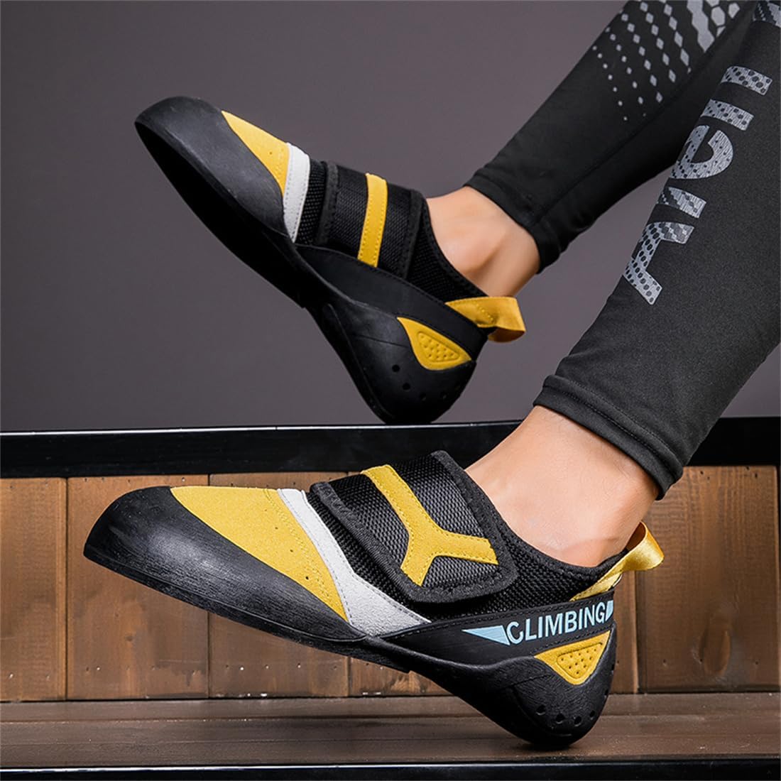 Rock Climbing Shoes For Men Women Slip-Resistant Breathable Indoor Outdoor Bouldering Sport Gym Shoes_vogvips.com