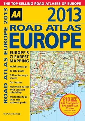2013 Road Atlas Europe