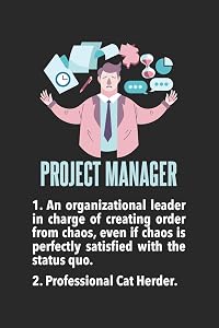 Project Manager: 120 Pages I 6x9 I Blank