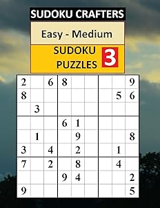 Easy - Medium SUDOKU PUZZLES 3