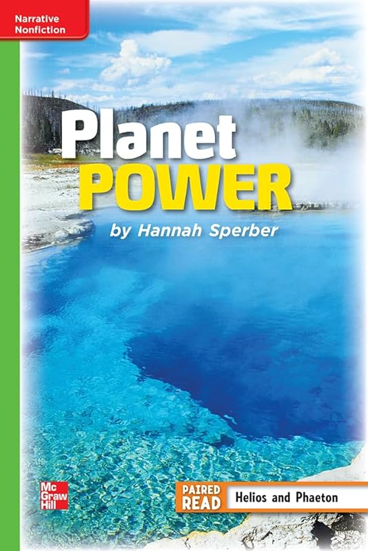 Reading Wonders Leveled Reader Planet Power: Beyond Unit 6 Week 3 Grade 4 (ELEMENTARY CORE READING) by McGraw Hill