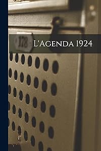 L'Agenda 1924