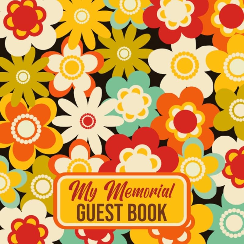 My Memorial guest book: Brown feminine Illustration interior for girls. This Guestbook with Name, Telephone Number, Mail, Address, Social media and ... School / Memorial / Guests & Visitors to Sign by izhar ahamed