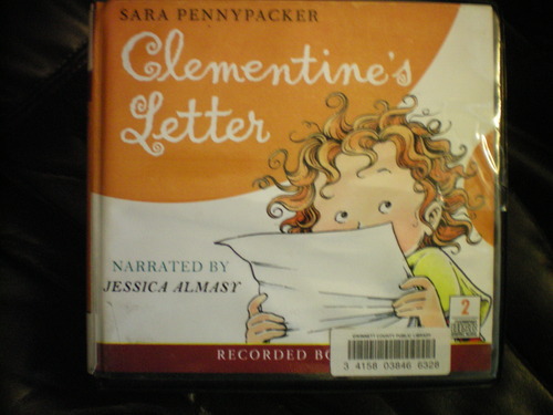 Clementine's Letter, Narrated By Jessica Almasy, 2 Cds by Sara Pennypacker