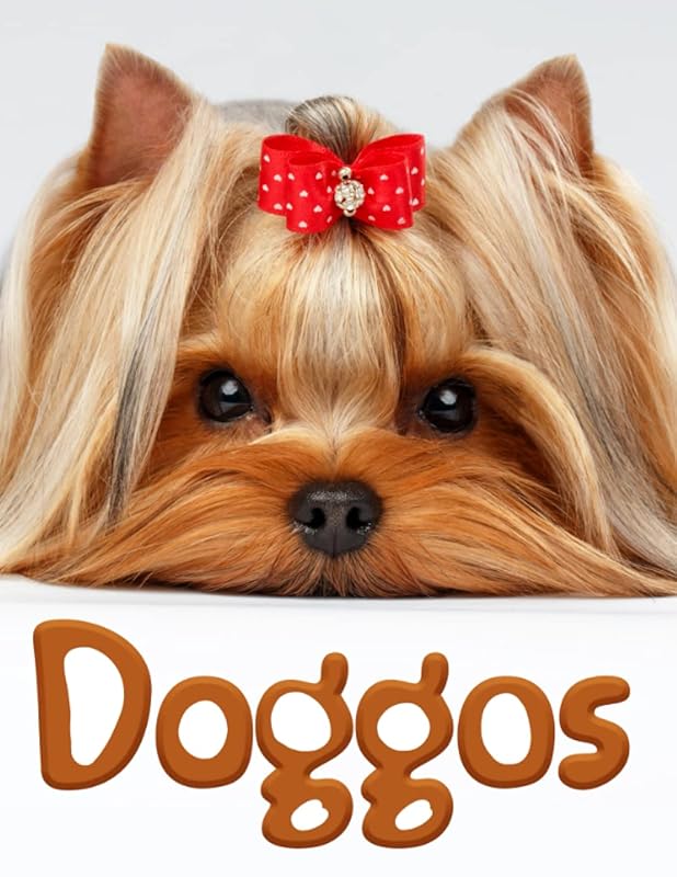 Doggos: a Grayscale Dog Coloring Book for Adults by Karlon Douglas