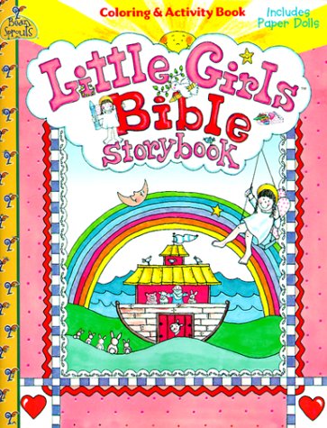 Little Girls Bible Storybook: Coloring & Activity Book (Includes Paper Dolls)