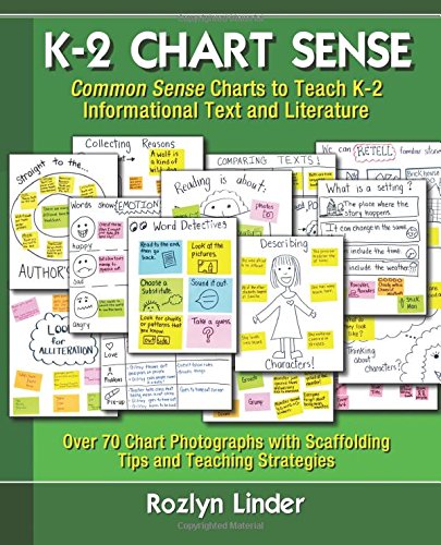 K-2 Chart Sense: Common Sense Charts to Teach K-2 Informational Text and Literature by Rozlyn Linder Ph.D.
