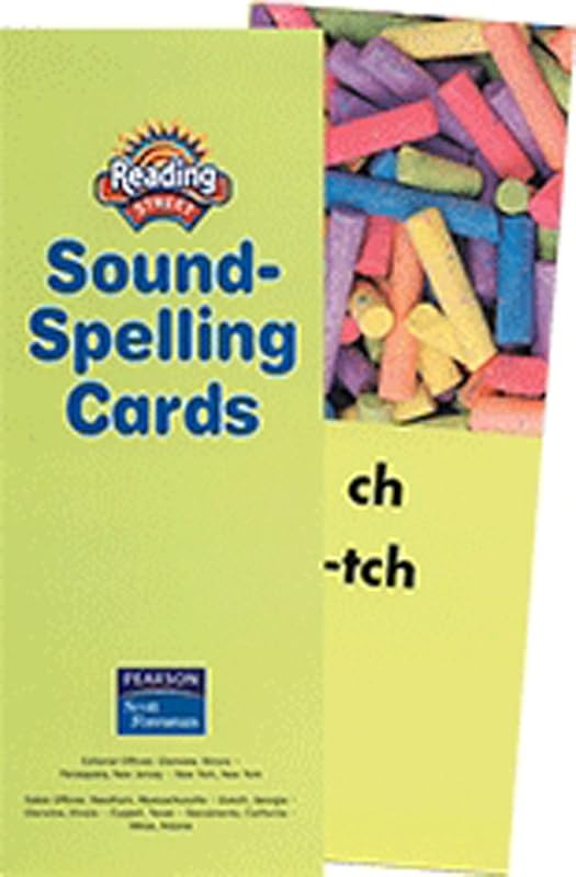 READING 2007 SOUND SPELLING CARDS GRADES 1 THRU 3 by Scott Foresman