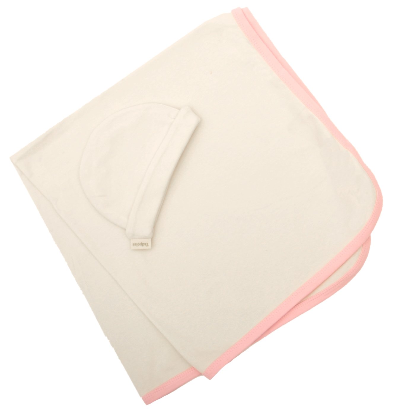 

Tadpoles Organic 2-Piece Receiving Blanket and Cap Set