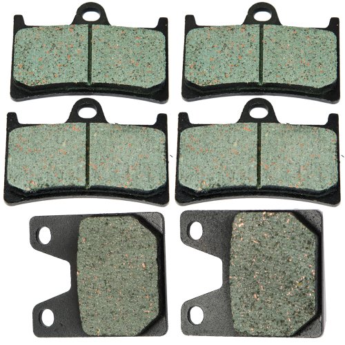 1998 1999 2000 2001 YAMAHA YZF R1 Front and Rear Kevlar Carbon Brake Pads