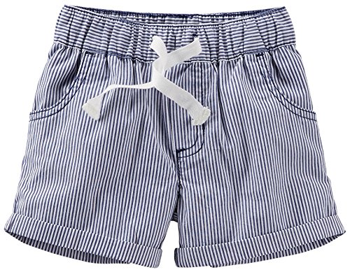 Carter's Little Unisex Child Stripe Woven Shorts (Toddler/Kid) - Stripe
