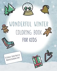Wonderful Winter Coloring Book for Kids by Nicole Pfeiffer