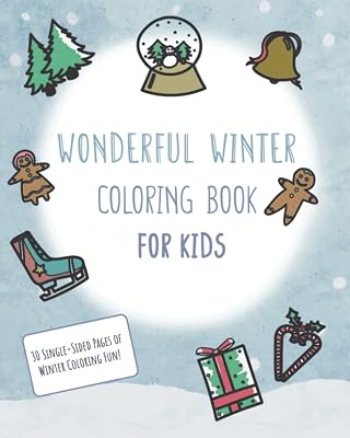 Wonderful Winter Coloring Book for Kids